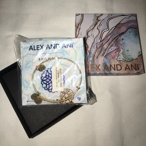 Alex and Ani Snowflake Bracelet